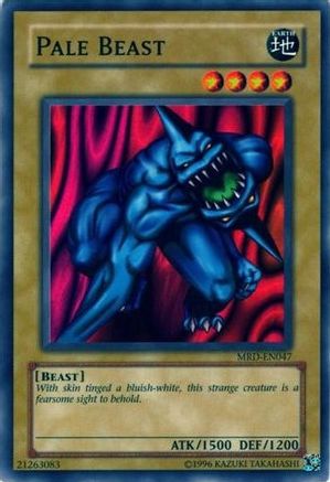 Pale Beast (MRD-EN047) - Metal Raiders (Worldwide English) Unlimited - Premium Yugioh Single from Konami - Just $0.25! Shop now at Game Crave Tournament Store