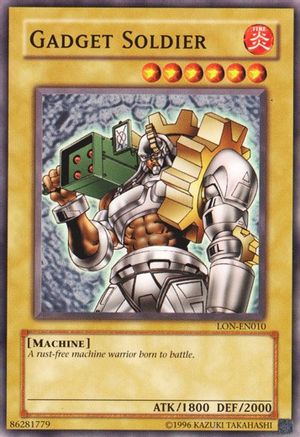 Gadget Soldier (LON-EN010) - Labyrinth of Nightmare (Worldwide English) Unlimited - Premium Yugioh Single from Konami - Just $1.74! Shop now at Game Crave Tournament Store