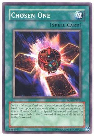 Chosen One (LON-EN014) - Labyrinth of Nightmare (Worldwide English) - Premium Yugioh Single from Konami - Just $0.25! Shop now at Game Crave Tournament Store