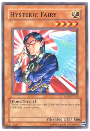Hysteric Fairy (LON-EN042) - Labyrinth of Nightmare (Worldwide English) - Premium Yugioh Single from Konami - Just $0.25! Shop now at Game Crave Tournament Store