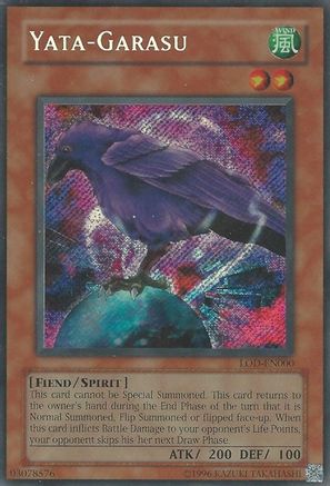 Yata-Garasu (LOD-EN000) - Legacy of Darkness (Worldwide English) Unlimited - Premium Yugioh Single from Konami - Just $15.98! Shop now at Game Crave Tournament Store