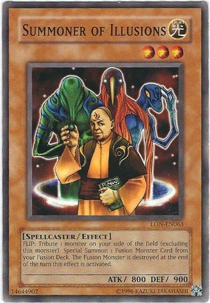 Summoner of Illusions (LON-EN063) - Labyrinth of Nightmare (Worldwide English) - Premium Yugioh Single from Konami - Just $6.39! Shop now at Game Crave Tournament Store