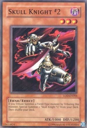 Skull Knight #2 (LOD-EN006) - Legacy of Darkness (Worldwide English) - Premium Yugioh Single from Konami - Just $0.40! Shop now at Game Crave Tournament Store