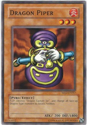 Dragon Piper (MRD-EN067) - Metal Raiders (Worldwide English) Unlimited - Premium Yugioh Single from Konami - Just $0.32! Shop now at Game Crave Tournament Store