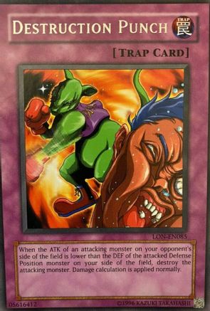 Destruction Punch (LON-EN085) - Labyrinth of Nightmare (Worldwide English) - Premium Yugioh Single from Konami - Just $0.08! Shop now at Game Crave Tournament Store