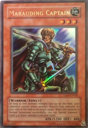 Marauding Captain (LOD-EN018) - Legacy of Darkness (Worldwide English) Unlimited - Premium Yugioh Single from Konami - Just $5.60! Shop now at Game Crave Tournament Store