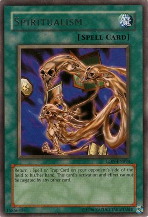 Spiritualism (LON-EN094) - Labyrinth of Nightmare (Worldwide English) - Premium Yugioh Single from Konami - Just $0.25! Shop now at Game Crave Tournament Store