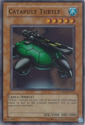 Catapult Turtle (MRD-EN075) - Metal Raiders (Worldwide English) Unlimited - Premium Yugioh Single from Konami - Just $6.39! Shop now at Game Crave Tournament Store