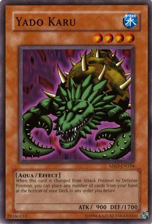 Yado Karu (MRD-EN104) - Metal Raiders (Worldwide English) Unlimited - Premium Yugioh Single from Konami - Just $0.60! Shop now at Game Crave Tournament Store