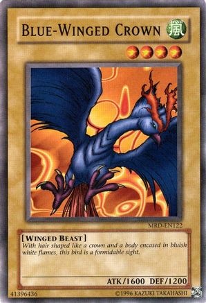 Blue-Winged Crown (MRD-EN122) - Metal Raiders (Worldwide English) Unlimited - Premium Yugioh Single from Konami - Just $0.25! Shop now at Game Crave Tournament Store