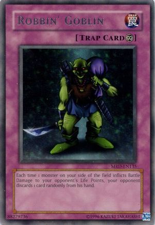 Robbin' Goblin (MRD-EN135) - Metal Raiders (Worldwide English) Unlimited - Premium Yugioh Single from Konami - Just $1.60! Shop now at Game Crave Tournament Store