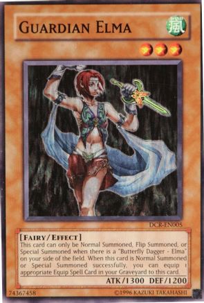 Guardian Elma (DCR-EN005) - Dark Crisis (Worldwide English) Unlimited - Premium Yugioh Single from Konami - Just $0.25! Shop now at Game Crave Tournament Store