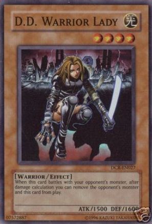 D.D. Warrior Lady (DCR-EN027) - Dark Crisis (Worldwide English) Unlimited - Premium Yugioh Single from Konami - Just $12.78! Shop now at Game Crave Tournament Store