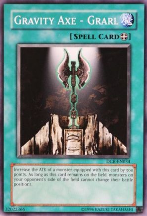 Gravity Axe - Grarl (DCR-EN034) - Dark Crisis (Worldwide English) - Premium Yugioh Single from Konami - Just $16! Shop now at Game Crave Tournament Store