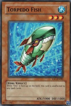 Torpedo Fish (IOC-EN082) - Invasion of Chaos (Worldwide English) - Premium Yugioh Single from Konami - Just $0.41! Shop now at Game Crave Tournament Store