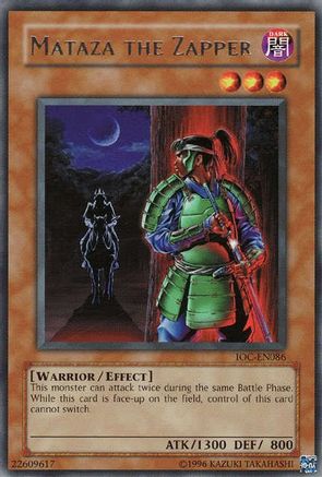 Mataza the Zapper (IOC-EN086) - Invasion of Chaos (Worldwide English) Unlimited - Premium Yugioh Single from Konami - Just $2.27! Shop now at Game Crave Tournament Store