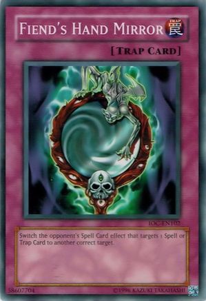 Fiend's Hand Mirror (IOC-EN102) - Invasion of Chaos (Worldwide English) Unlimited - Premium Yugioh Single from Konami - Just $0.54! Shop now at Game Crave Tournament Store