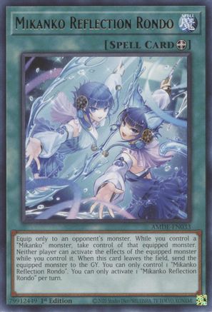 Mikanko Reflection Rondo (AMDE-EN033) - Amazing Defenders 1st Edition - Premium Yugioh Single from Konami - Just $0.25! Shop now at Game Crave Tournament Store