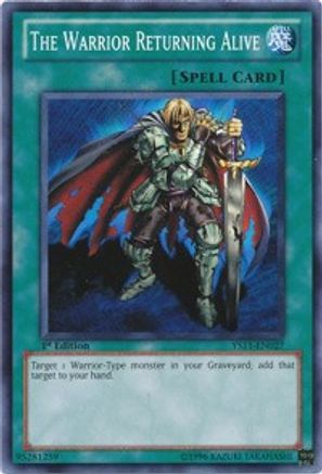 The Warrior Returning Alive (YS11-EN027) - Starter Deck: Dawn of the Xyz 1st Edition - Premium Yugioh Single from Konami - Just $0.25! Shop now at Game Crave Tournament Store