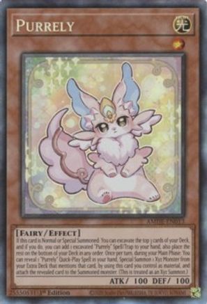 Purrely (CR) (AMDE-EN013) - Amazing Defenders 1st Edition - Premium Yugioh Single from Konami - Just $3.23! Shop now at Game Crave Tournament Store