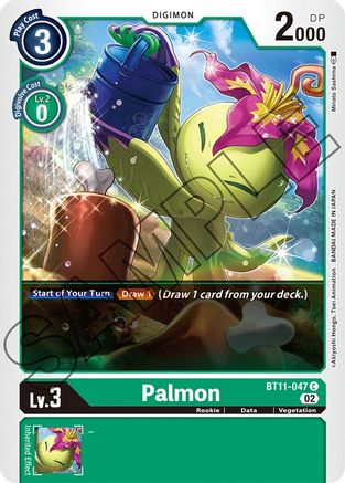 Palmon (BT11-047) - Dimensional Phase - Premium Digimon Single from Bandai - Just $0.25! Shop now at Game Crave Tournament Store