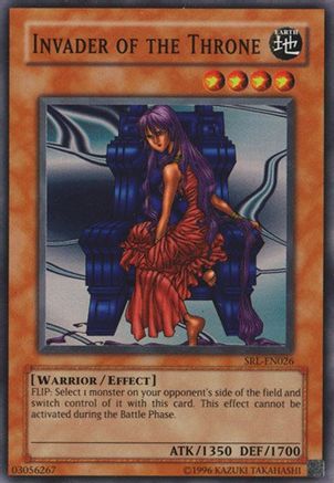 Invader of the Throne (SRL-EN026) - Spell Ruler (Worldwide English) Unlimited - Premium Yugioh Single from Konami - Just $0.14! Shop now at Game Crave Tournament Store