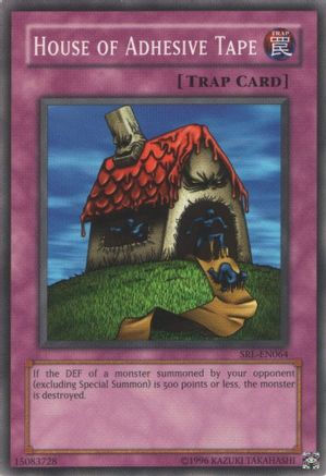 House of Adhesive Tape (SRL-EN064) - Spell Ruler (Worldwide English) Unlimited - Premium Yugioh Single from Konami - Just $0.40! Shop now at Game Crave Tournament Store