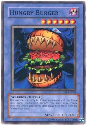 Hungry Burger (SRL-EN068) - Spell Ruler (Worldwide English) Unlimited - Premium Yugioh Single from Konami - Just $0.66! Shop now at Game Crave Tournament Store