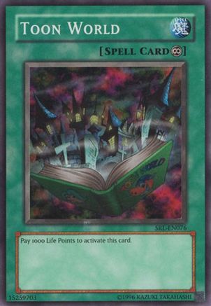 Toon World (SRL-EN076) - Spell Ruler (Worldwide English) Unlimited - Premium Yugioh Single from Konami - Just $3.34! Shop now at Game Crave Tournament Store