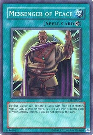 Messenger of Peace (SRL-EN102) - Spell Ruler (Worldwide English) Unlimited - Premium Yugioh Single from Konami - Just $2.40! Shop now at Game Crave Tournament Store