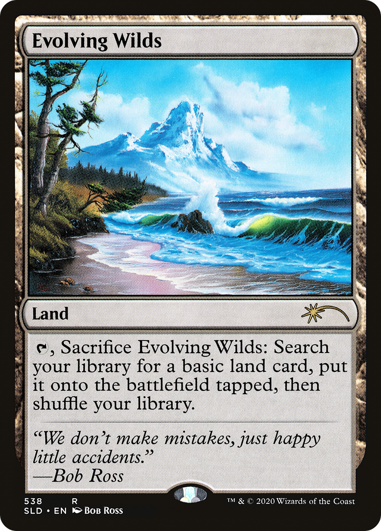 Evolving Wilds (SLD-538) - Secret Lair Drop - Premium MTG Single from Wizards of the Coast - Just $1.04! Shop now at Game Crave Tournament Store