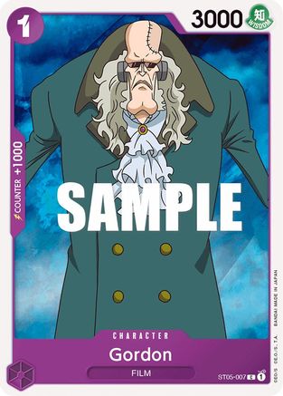 Gordon (ST05-007) - Starter Deck 5: Film Edition - Premium One Piece Single from Bandai - Just $0.25! Shop now at Game Crave Tournament Store
