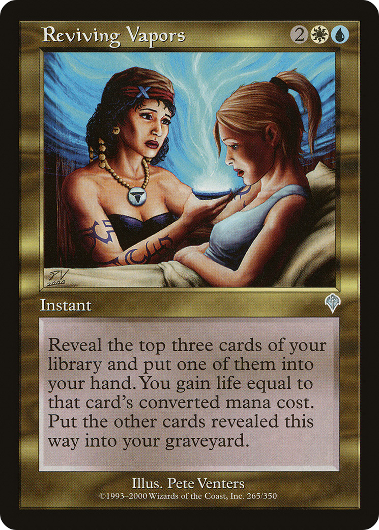 Reviving Vapors (INV-265) - Invasion Foil - Premium MTG Single from Wizards of the Coast - Just $0.25! Shop now at Game Crave Tournament Store