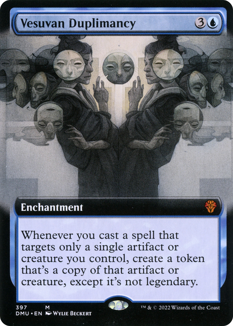 Vesuvan Duplimancy (DMU-397) - Dominaria United: (Extended Art) Foil - Premium MTG Single from Wizards of the Coast - Just $1.11! Shop now at Game Crave Tournament Store