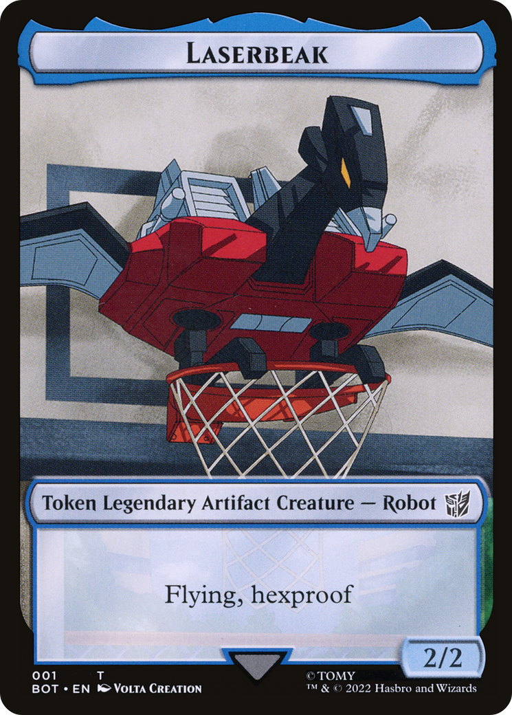 Laserbeak (TBOT-001) - Transformers Tokens - Premium MTG Single from Wizards of the Coast - Just $0.88! Shop now at Game Crave Tournament Store