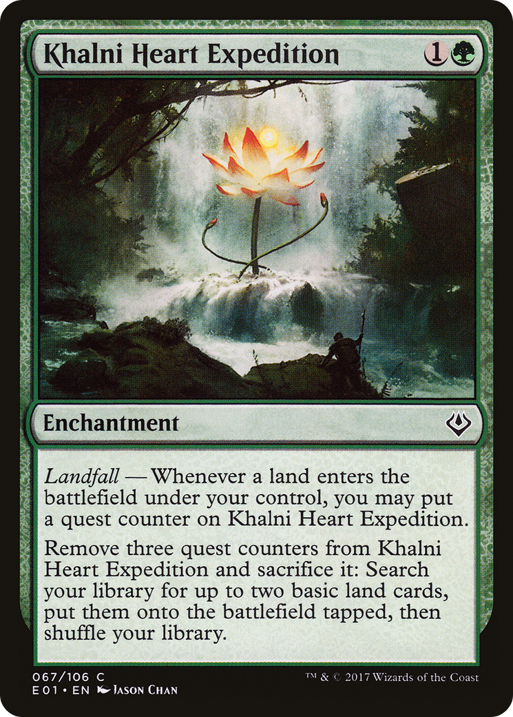 Khalni Heart Expedition (E01-067) - Archenemy: Nicol Bolas - Premium MTG Single from Wizards of the Coast - Just $0.08! Shop now at Game Crave Tournament Store