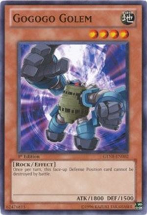 Gogogo Golem (GENF-EN002) - Generation Force Unlimited - Premium Yugioh Single from Konami - Just $0.25! Shop now at Game Crave Tournament Store
