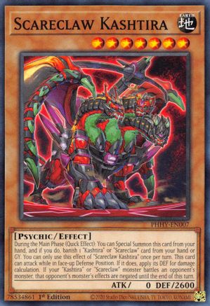 Scareclaw Kashtira (PHHY-EN007) - Photon Hypernova 1st Edition - Premium Yugioh Single from Konami - Just $0.25! Shop now at Game Crave Tournament Store