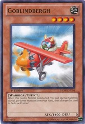 Goblindbergh (GENF-EN004) - Generation Force Unlimited - Premium Yugioh Single from Konami - Just $0.25! Shop now at Game Crave Tournament Store