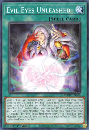Evil Eyes Unleashed (PHHY-EN068) - Photon Hypernova 1st Edition - Premium Yugioh Single from Konami - Just $0.25! Shop now at Game Crave Tournament Store