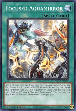Focused Aquamirror (PHHY-EN067) - Photon Hypernova 1st Edition - Premium Yugioh Single from Konami - Just $0.25! Shop now at Game Crave Tournament Store