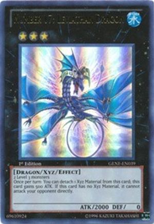 Number 17: Leviathan Dragon (GENF-EN039) - Generation Force 1st Edition - Premium Yugioh Single from Konami - Just $4.47! Shop now at Game Crave Tournament Store