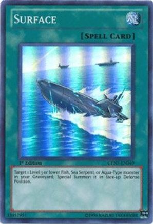 Surface (GENF-EN049) - Generation Force Unlimited - Premium Yugioh Single from Konami - Just $0.85! Shop now at Game Crave Tournament Store