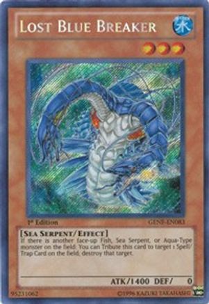 Lost Blue Breaker (GENF-EN083) - Generation Force 1st Edition - Premium Yugioh Single from Konami - Just $1.62! Shop now at Game Crave Tournament Store