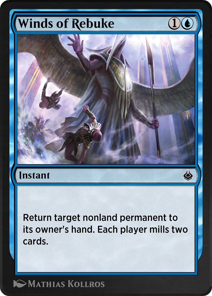Winds of Rebuke (AKR-090) - Amonkhet Remastered - Premium MTG Single from Wizards of the Coast - Just $0! Shop now at Game Crave Tournament Store