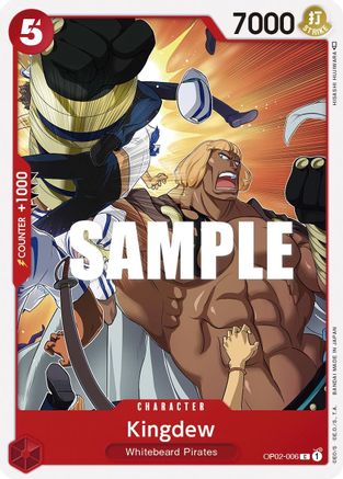 Kingdew (OP02-006) - Paramount War - Premium One Piece Single from Bandai - Just $0.25! Shop now at Game Crave Tournament Store