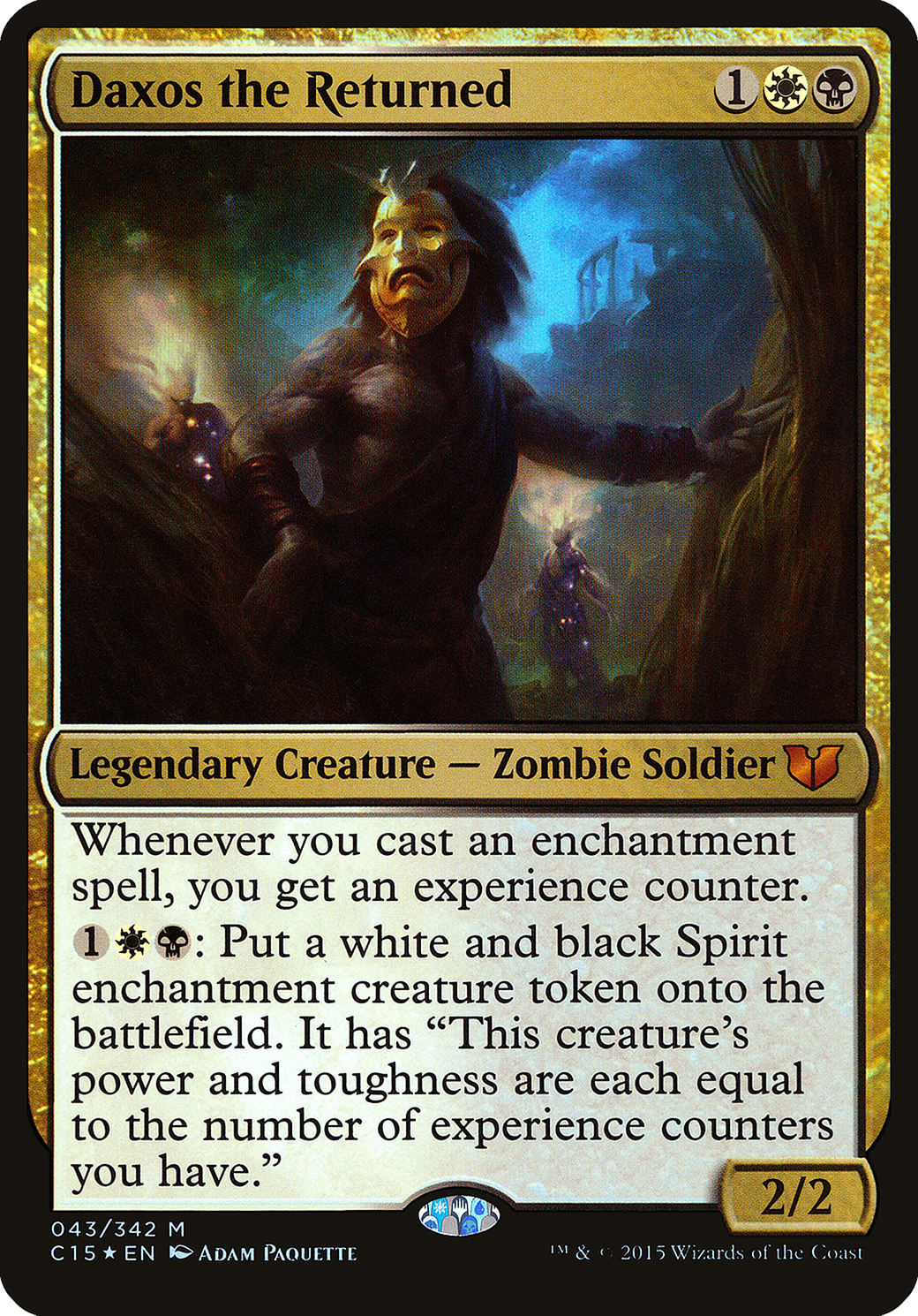 Daxos the Returned (OC15-043) - Commander 2015 Oversized Foil - Premium MTG Single from Wizards of the Coast - Just $0.29! Shop now at Game Crave Tournament Store