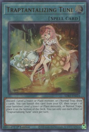 Game Crave Tournament Store - Traptantalizing Tune (SDBT-EN024) - Structure Deck: Beware of Traptrix 1st Edition Game Crave Tournament Store - Traptantalizing Tune (SDBT-EN024) - Structure Deck: Beware of Traptrix 1st Edition