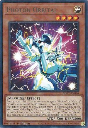 Photon Orbital (MAZE-EN046) - Maze of Memories 1st Edition - Premium Yugioh Single from Konami - Just $0.08! Shop now at Game Crave Tournament Store