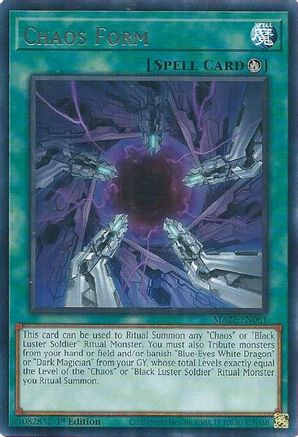 Chaos Form (MAZE-EN061) - Maze of Memories 1st Edition - Premium Yugioh Single from Konami - Just $0.08! Shop now at Game Crave Tournament Store
